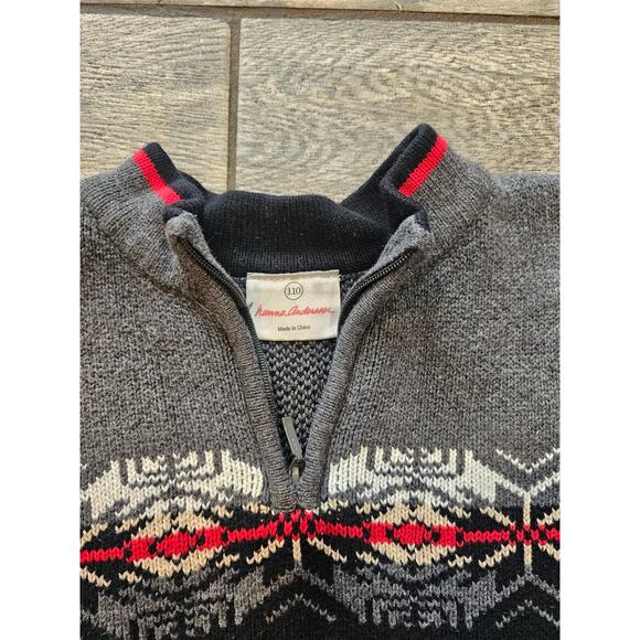 HANNAH ANDERSON BOYS WINTER SWEATER 5T - Picture 2 of 5